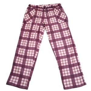 Lucky Brand Light Pink Lounge Pants with Mauve Accents